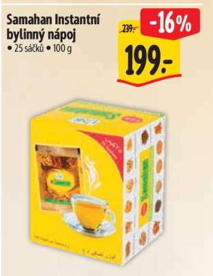 Samahan Instantní bylinný nápoj