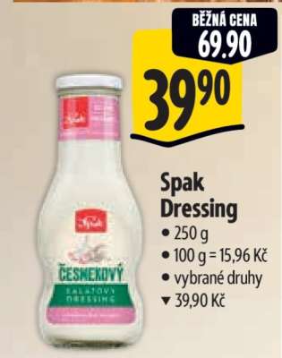 Spak Dressing