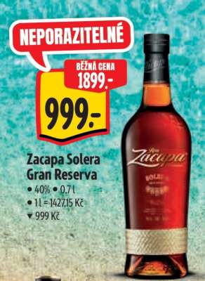 Zacapa Solera Gran Reserva