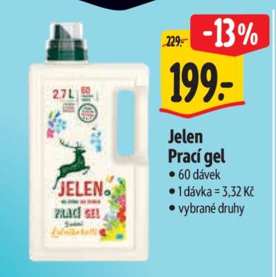 Jelen prací gel
