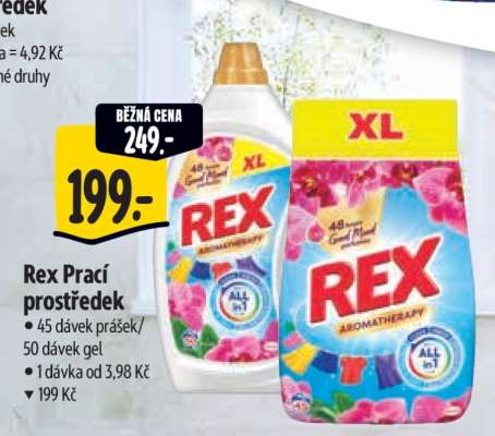 Rex prací prostředek