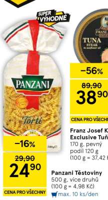 Panzani Těstoviny