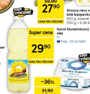 Sunol slunečnicový olej