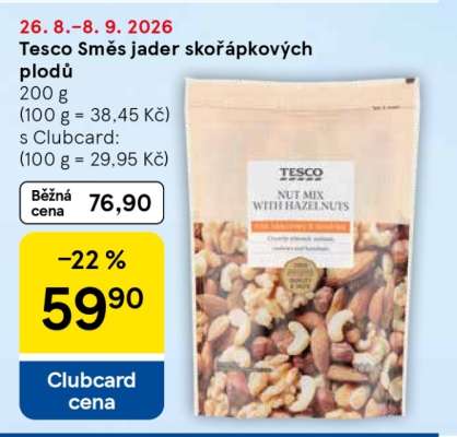 Tesco Směs jader skořápkových plodů
