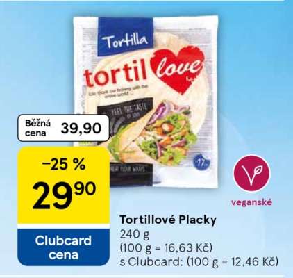 Tortillové placky
