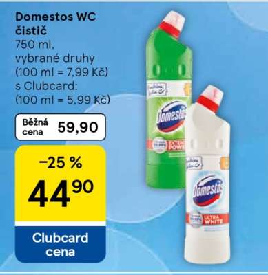 Domestos WC čistič