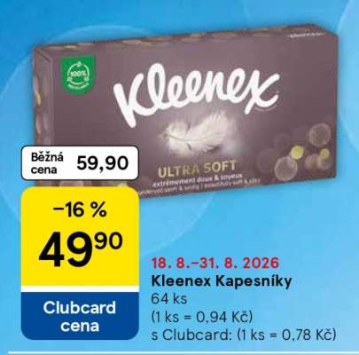 Kleenex Kapesníky