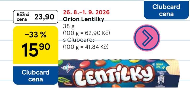 Orion Lentilky