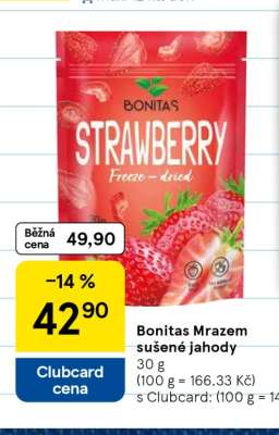 Bonitas Mrazem sušené jahody