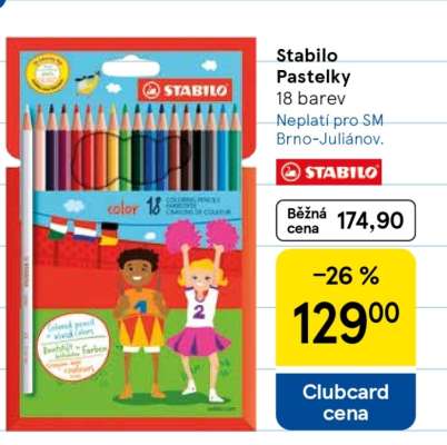 Stabilo Pastelky
