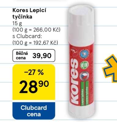 Kores Lepicí tyčinka