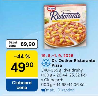 DR. Oetker Ristorante pizza