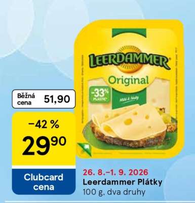 Leerdammer plátky