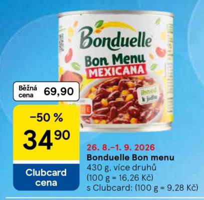 Bonduelle Bon Menu