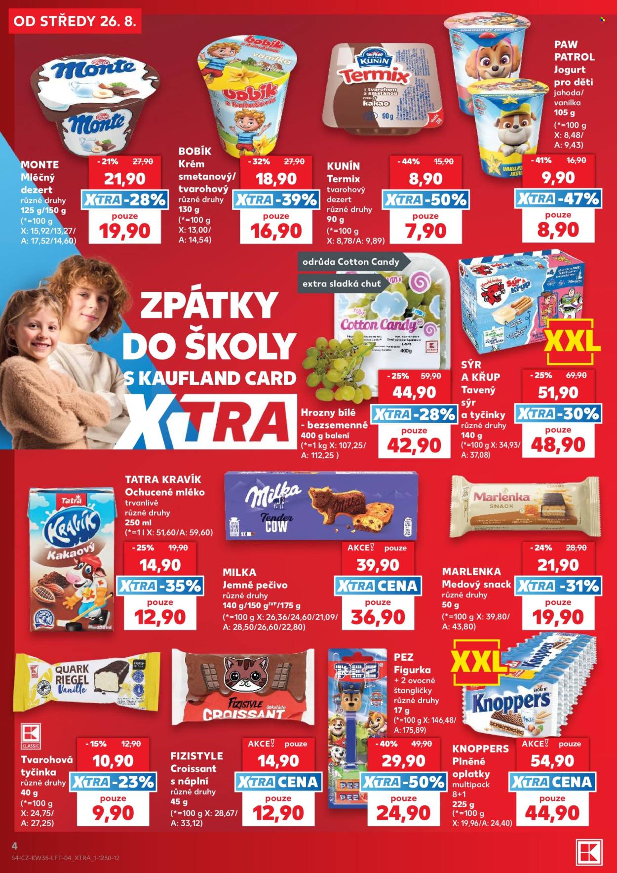 Leták Kaufland - 26.8.2026 - 1.9.2026. Strana 4