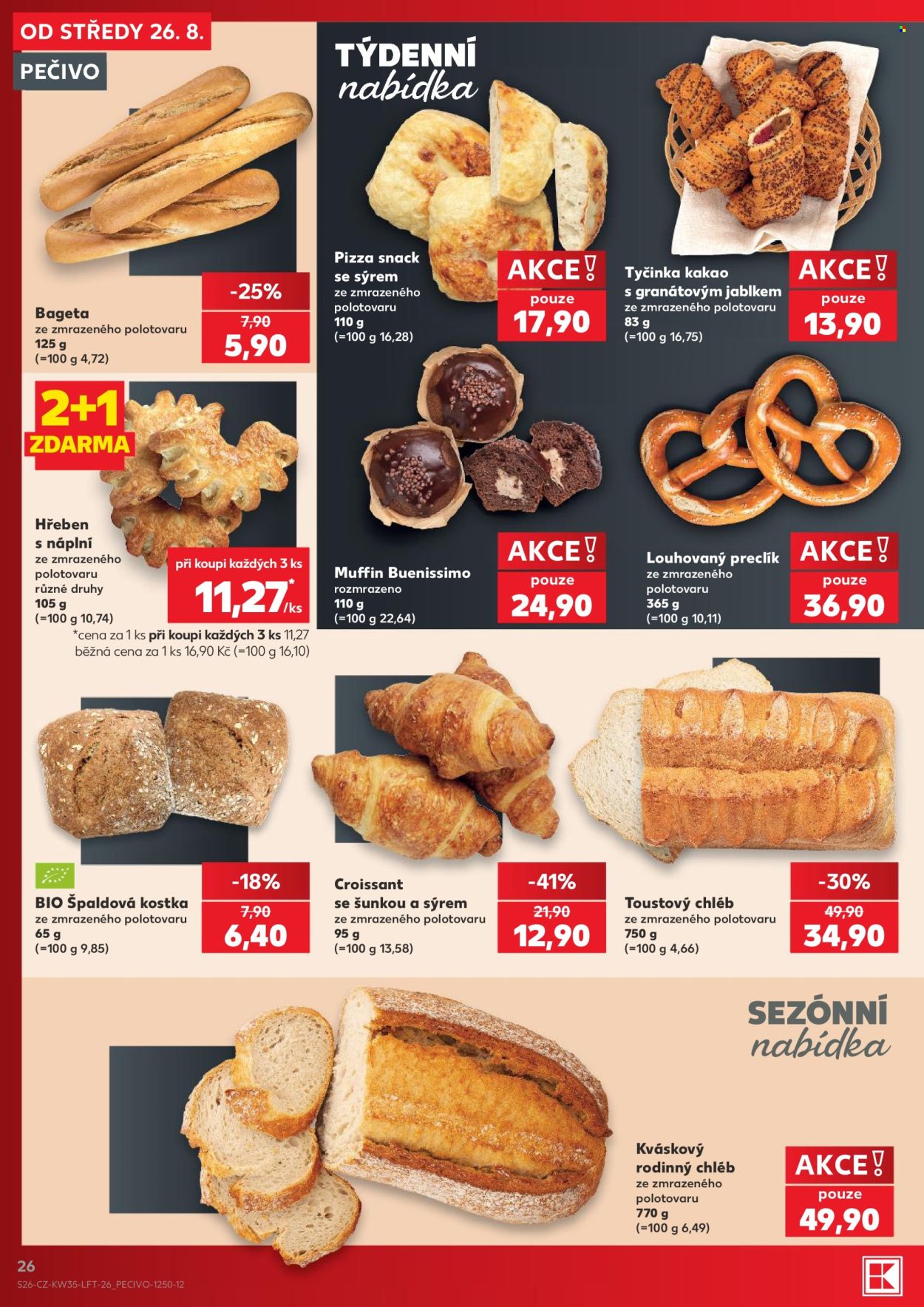 Leták Kaufland - 26.8.2026 - 1.9.2026. Strana 26