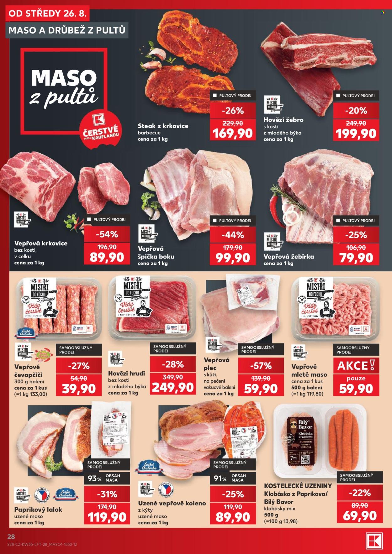 Leták Kaufland - 26.8.2026 - 1.9.2026. Strana 28
