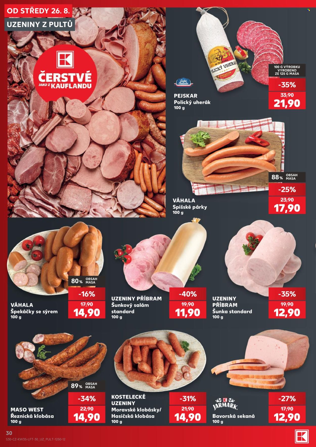 Leták Kaufland - 26.8.2026 - 1.9.2026. Strana 30