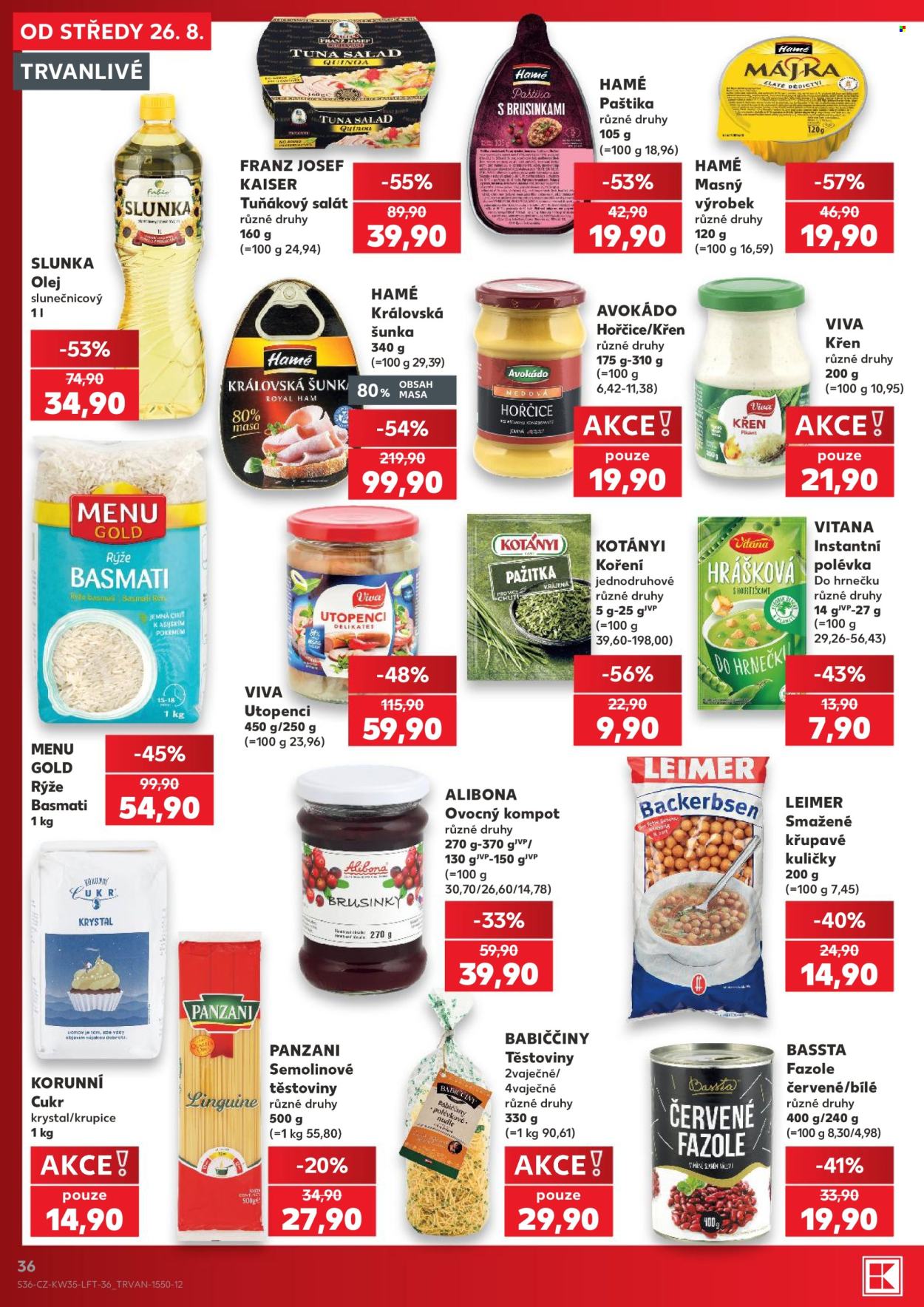 Leták Kaufland - 26.8.2026 - 1.9.2026. Strana 36