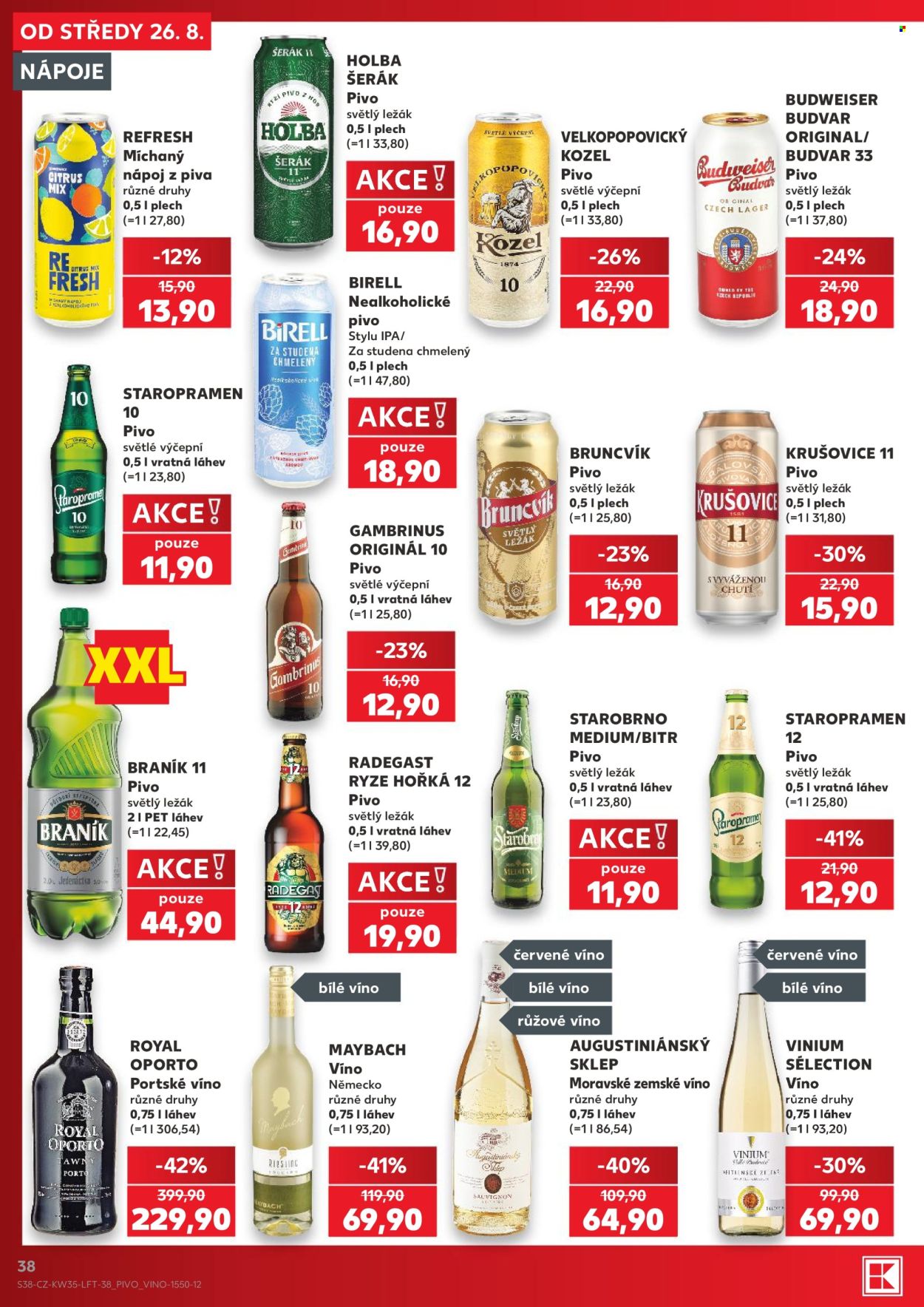 Leták Kaufland - 26.8.2026 - 1.9.2026. Strana 38