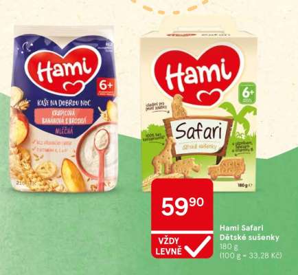 Hami Safari Dětské sušenky