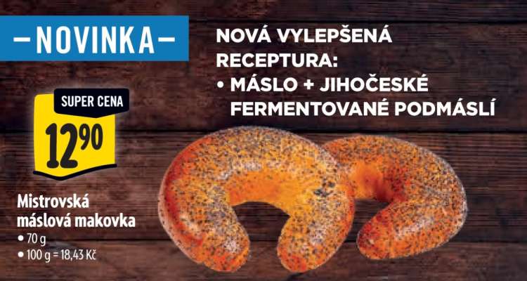 Mistrovská máslová makovka