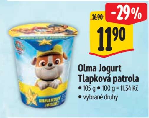 Olma Jogurt Tlapková patrola