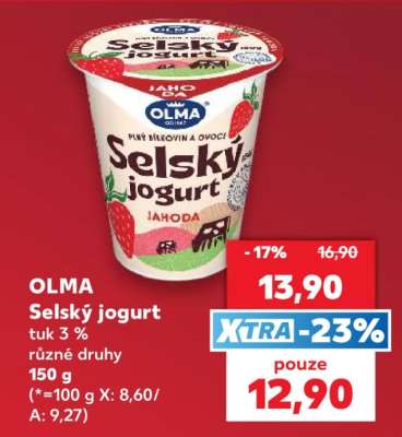 Olma selský jogurt