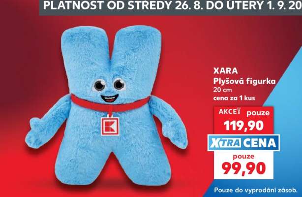 XARA Plyšová figurka