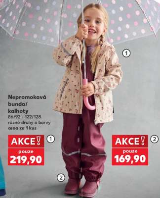 Nepromokavá bunda/kalhoty