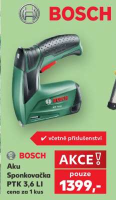 Bosch Aku Sponkovačka PTK 3,6 LI