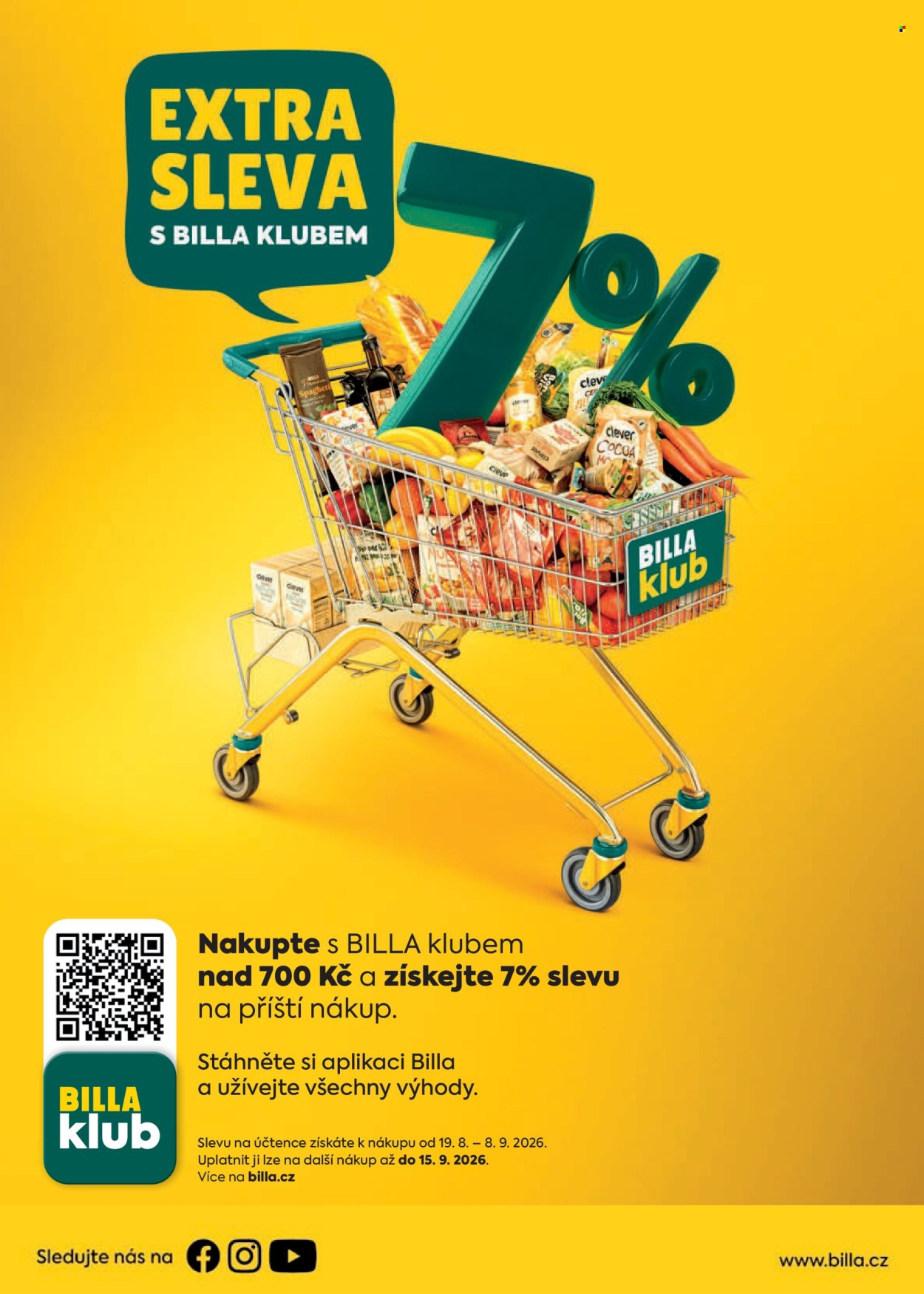 Leták BILLA - 26.8.2026 - 1.9.2026. Strana 26