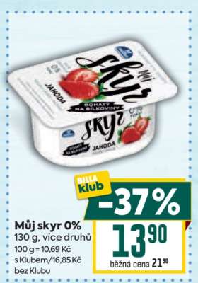 Můj skyr 0%