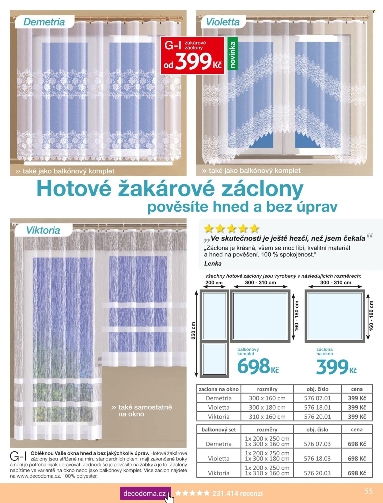 Leták decoDoma - 25.8.2026 - 31.1.2027. Strana 55
