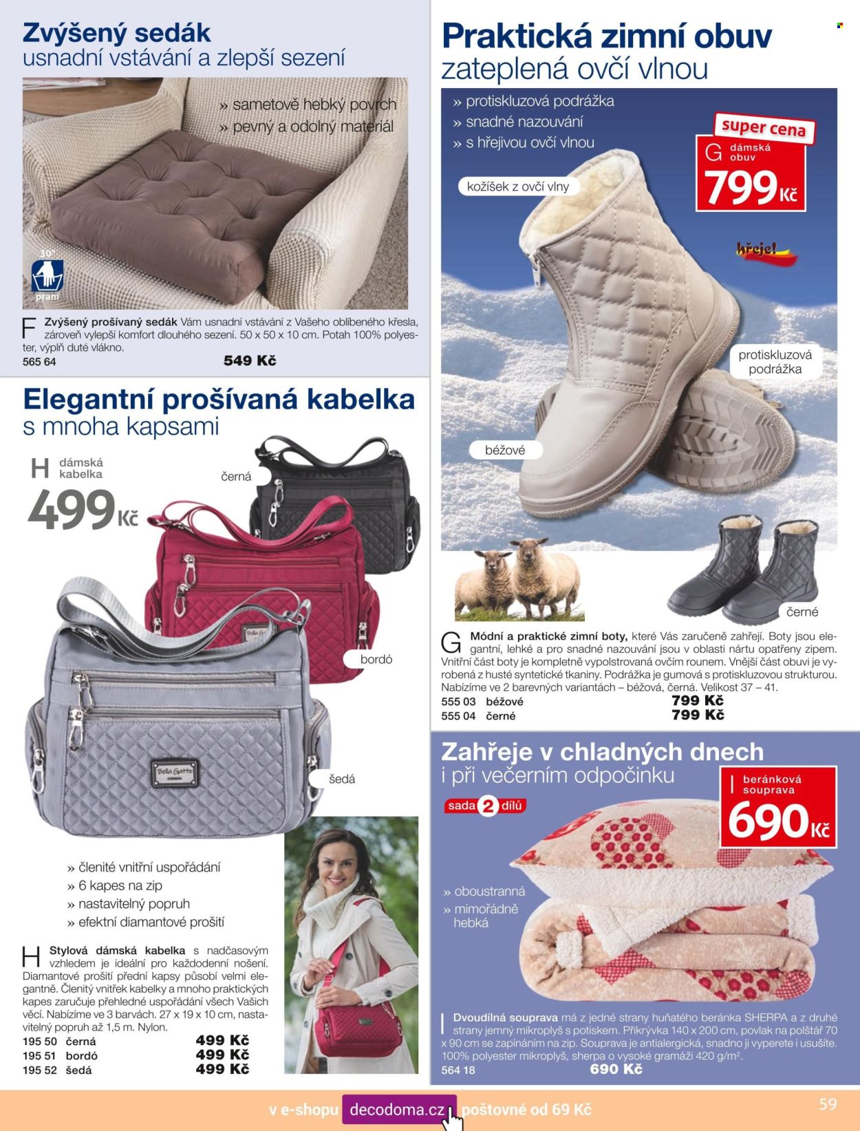 Leták decoDoma - 25.8.2026 - 31.1.2027. Strana 59