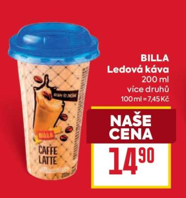 BILLA Ledová káva
