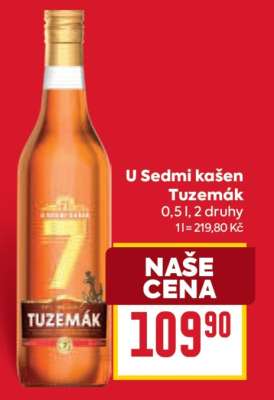 U sedmi Kašen Tuzemák