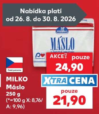 Milko Máslo 250 g