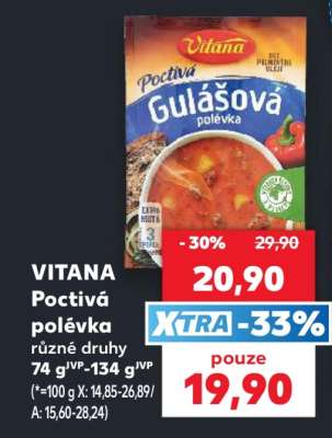 Vitana Poctivá polévka