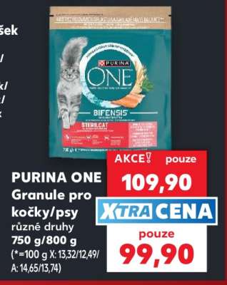 PURINA ONE Granule pro kočky/psy