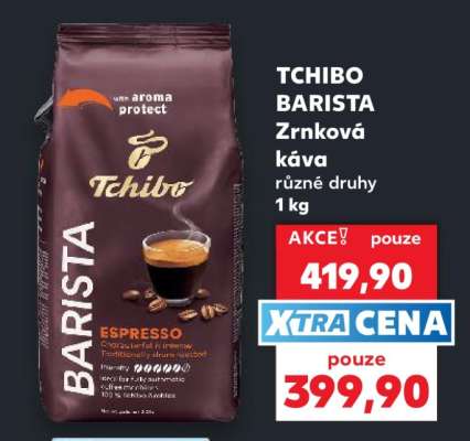 Tchibo Barista zrnková káva