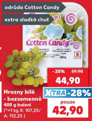 Hrozny bílé bezsemenné