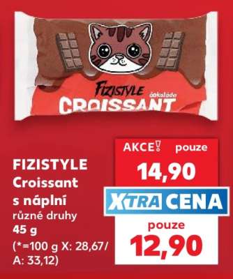 FIZISTYLE Croissant s náplní