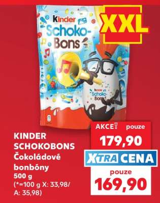 KINDER SCHOKOBONS Čokoládové bonbóny 500 g