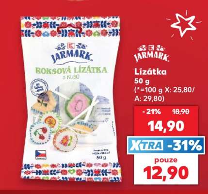Jarmark Roksová lízátka
