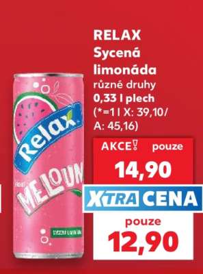 Relax sycená limonáda