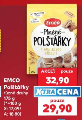 EMCO Polštářky různé druhy