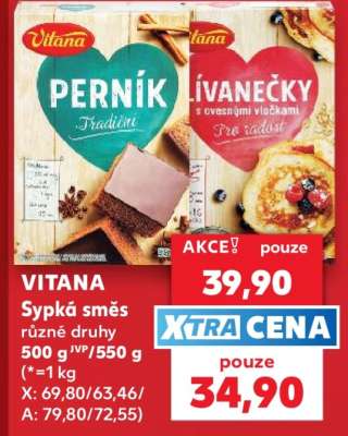 VITANA Sypká směs různé druhy