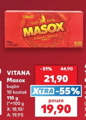 VITANA Masox bujón 10 kostek 110 g