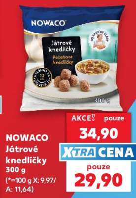 NOWACO Játrové knedlíčky 300 g